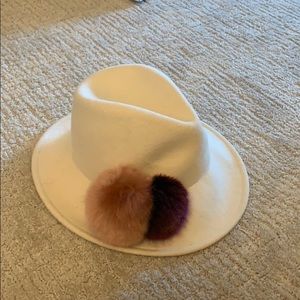 Kathy Jeanne wool Pom Pom hat from Anthropologie